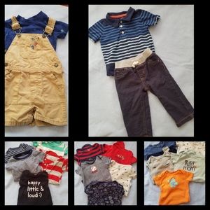 Lot of 9mo baby boy clothing